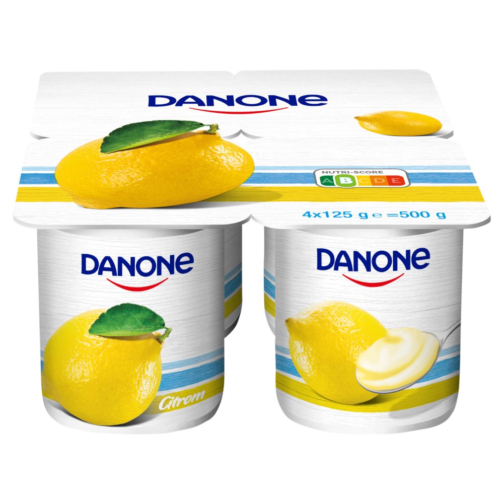 DANONE JOGHURT CITROMOS 4X125G