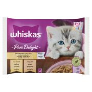 WHISKAS 4PK  BAROMFI JUN.4X85G