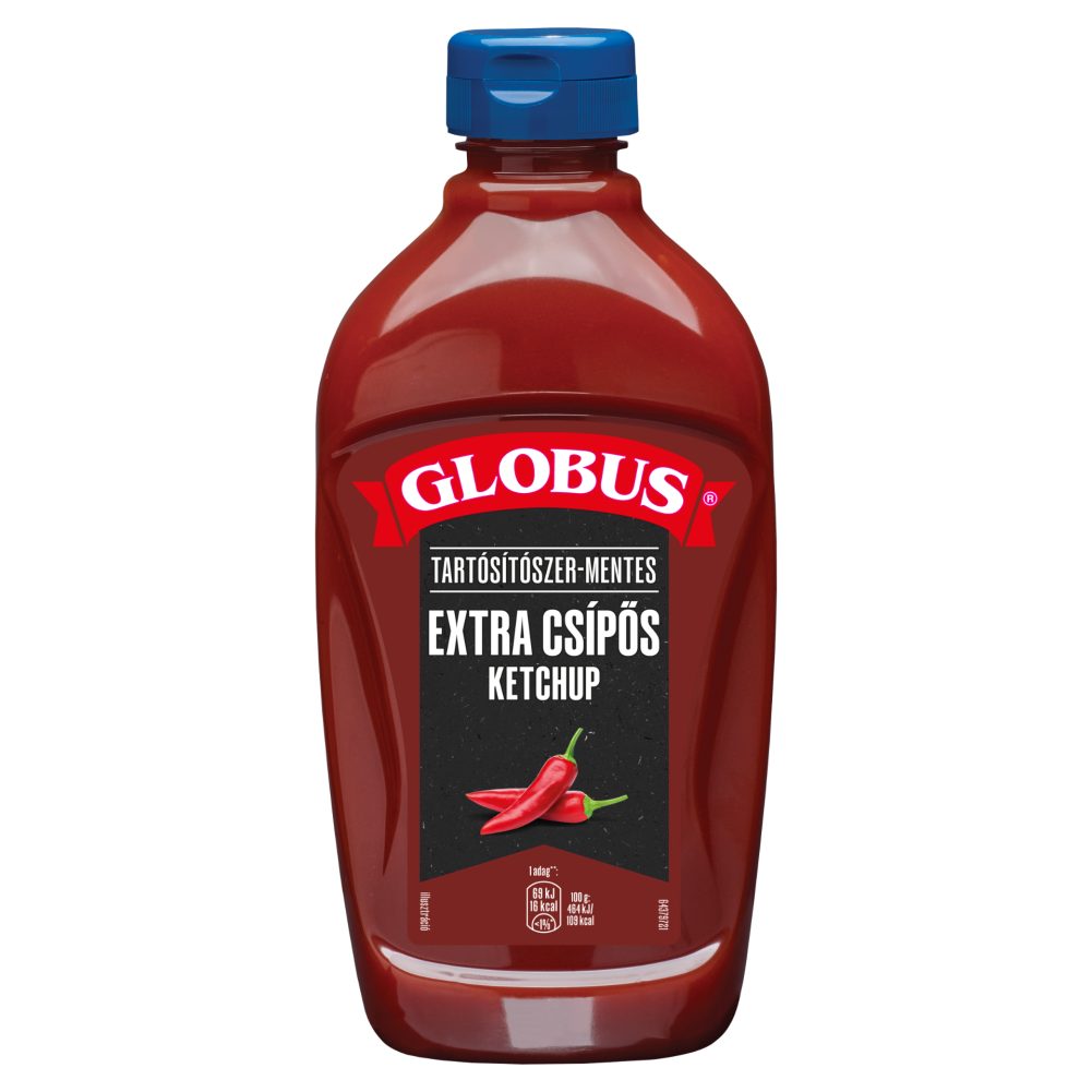 GLOBUS KETCHUP EXTRA CSÍPŐS