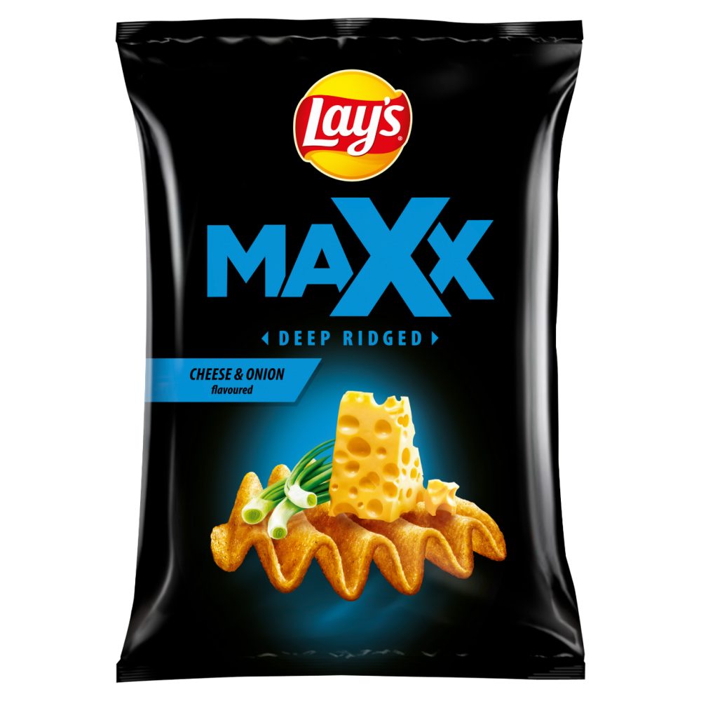 Lay´s Maxx sajtos-újhagymás ízű burgonyachips 65 g | SPAR ONLINE SHOP