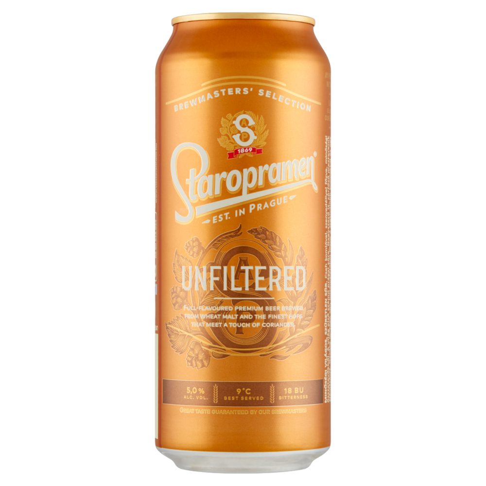 STAROPRAMEN UNFILTERED 0,5L