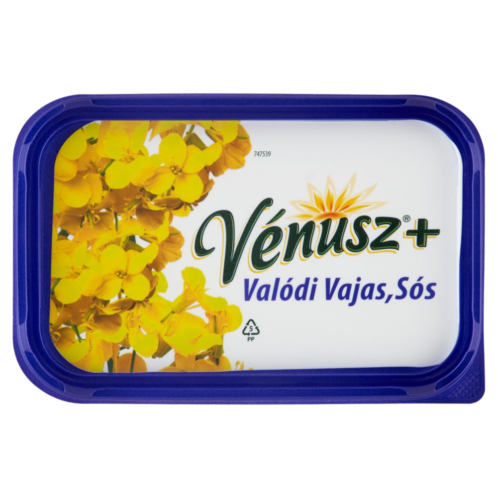 VÉNUSZ VALÓDI VAJJAL SÓS450G