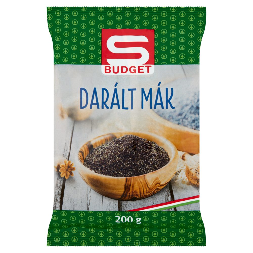 S-BUDGET DARÁLT MÁK 200G