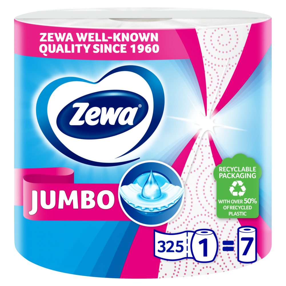 ZEWA JUMBO PINK PT 2R1T325L