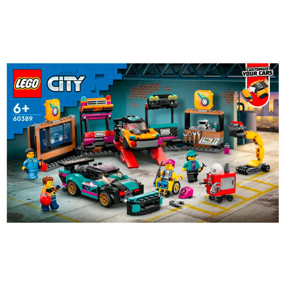 LEGO CITY 60389 EGYEDI AUTÓK