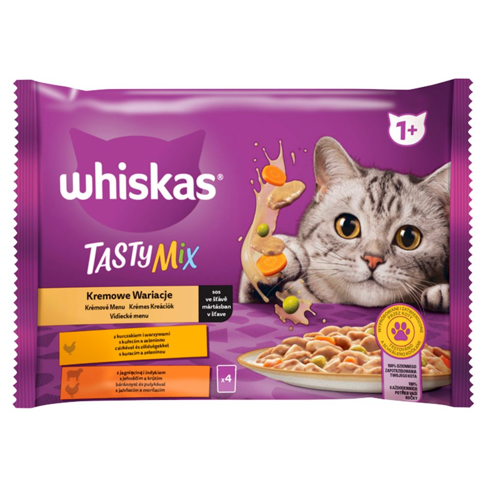 WHISKAS KRÉMES KLASSZIKUS4X85G