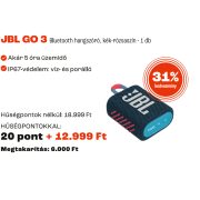 JBL GO3 HANGSZÓRÓ KÉK-PINK
