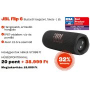 JBL FLIP6 HANGSZÓRÓ FEKETE