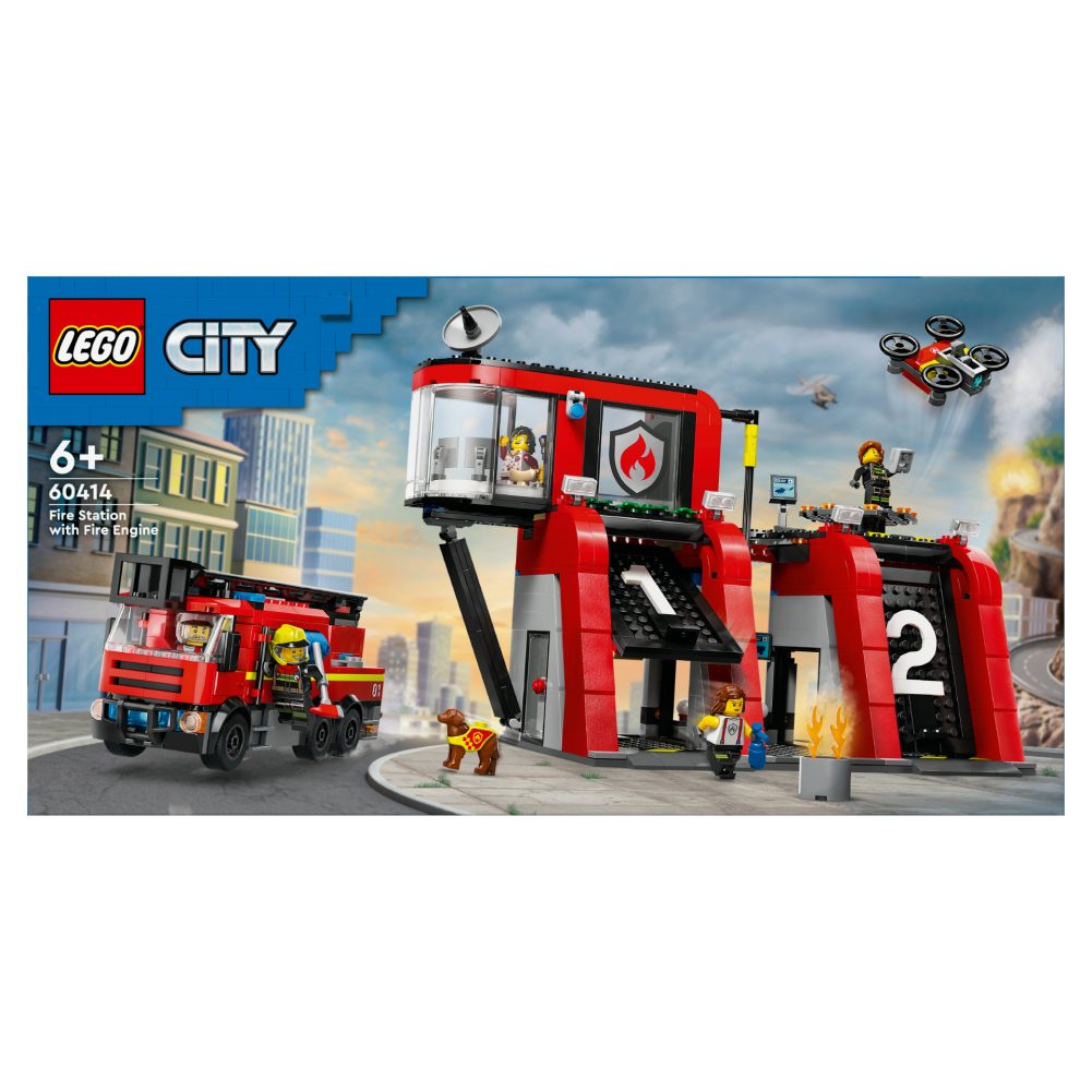 LEGO CITY 60414 TŰZOLTÓÁLLOMÁS