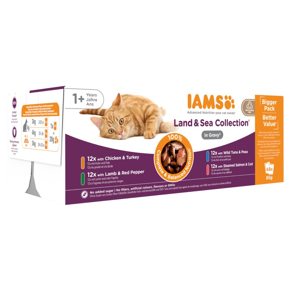 IAMS DEL. HÚS-HAL 48 PACK