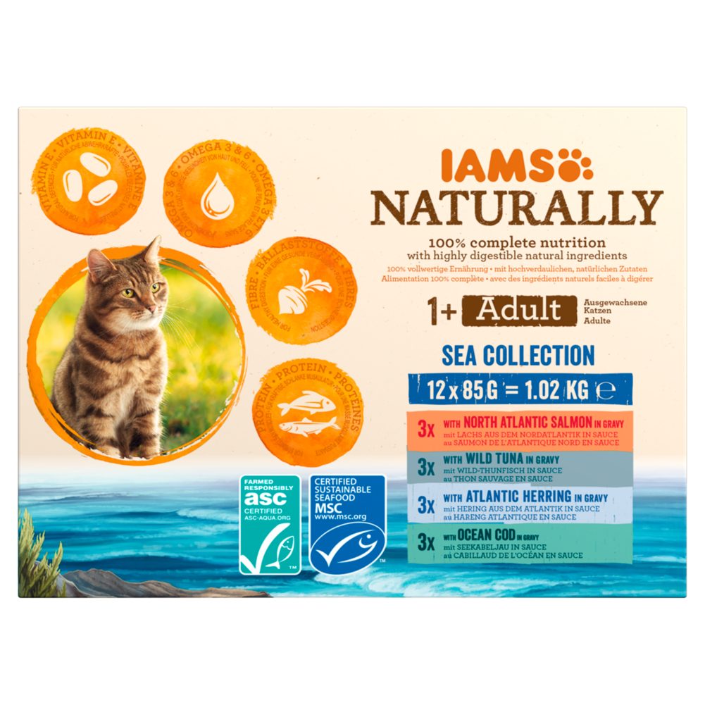 IAMS NAT. HALAS 12PACK