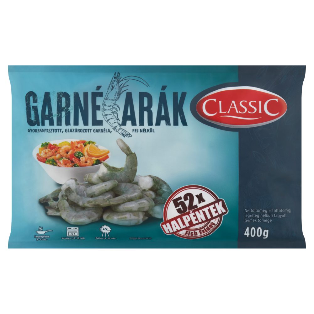 CLASSIC GARNÉLARÁK 400G