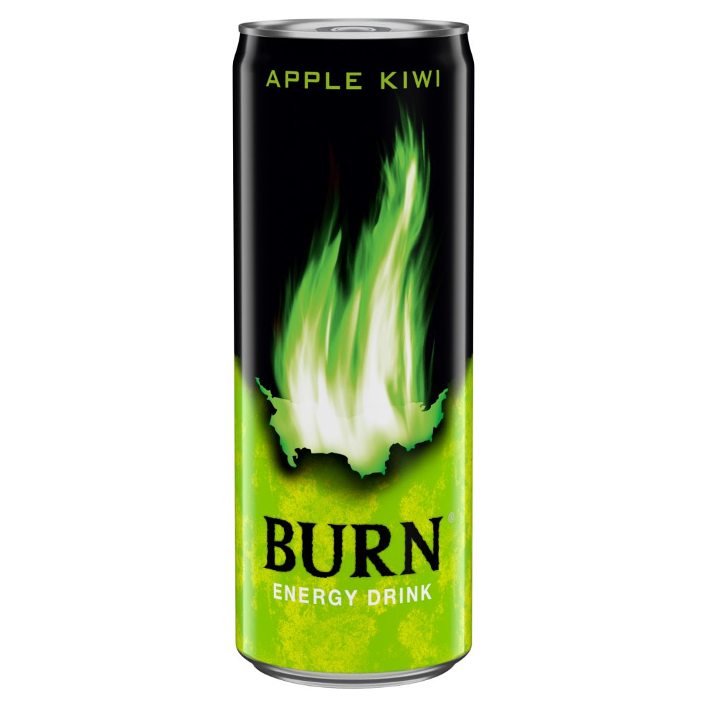 BURN APPLE KIWI 250 ML