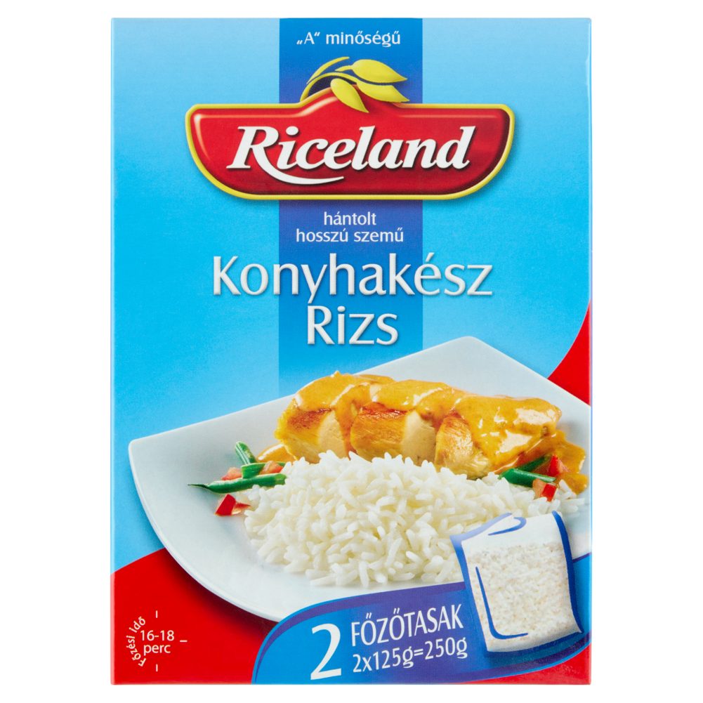 Riceland ¨a¨ Minőségű Hántolt Hosszú Szemű Konyhakész Rizs 2 X 125 G 250 G Spar Online Shop 0684