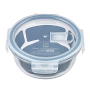 Transparenter Glasbehälter Click&Close