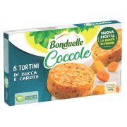 Coccole 8 Tortini di Carote e Zucca Surgelato