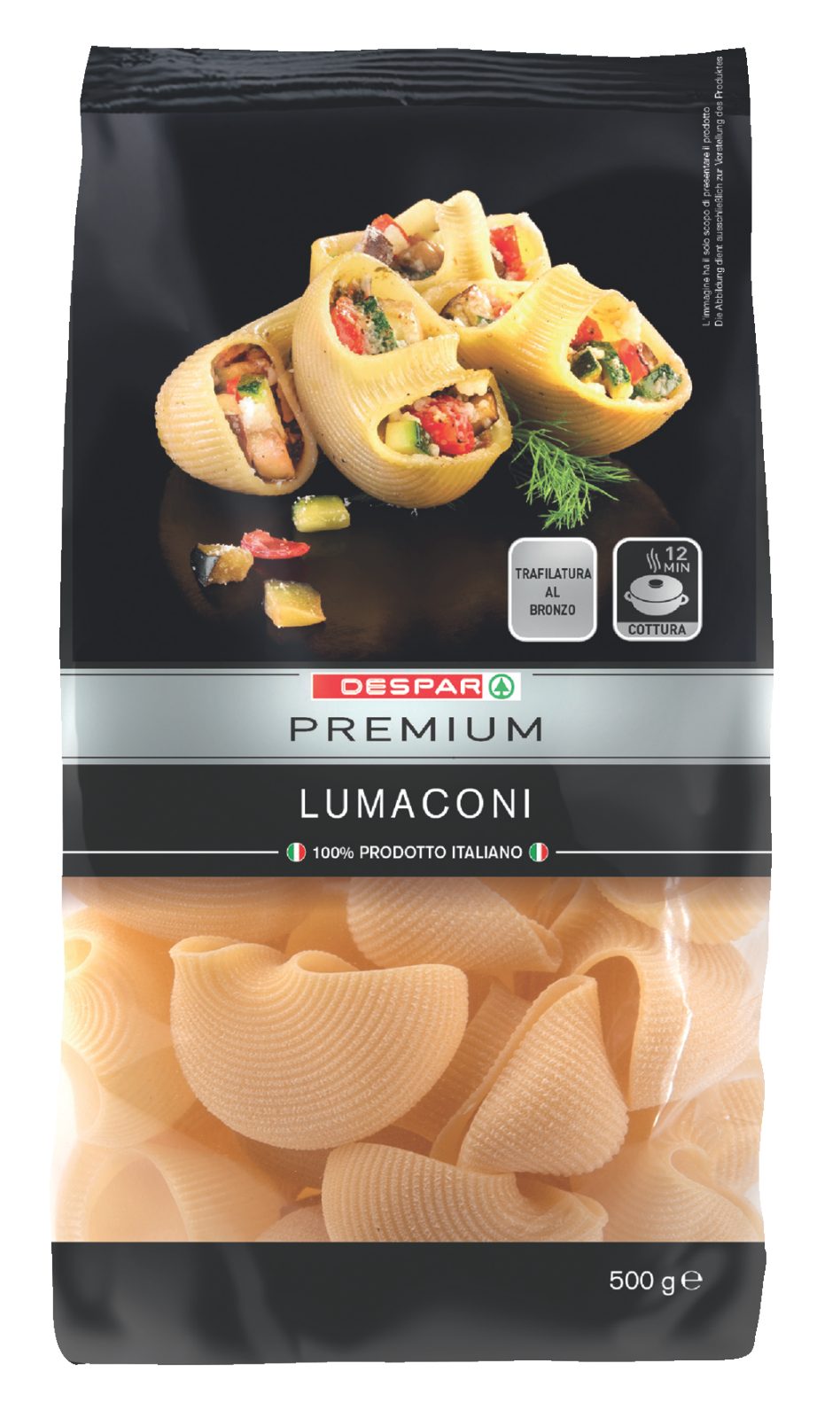 Pasta Premium Lumaconi