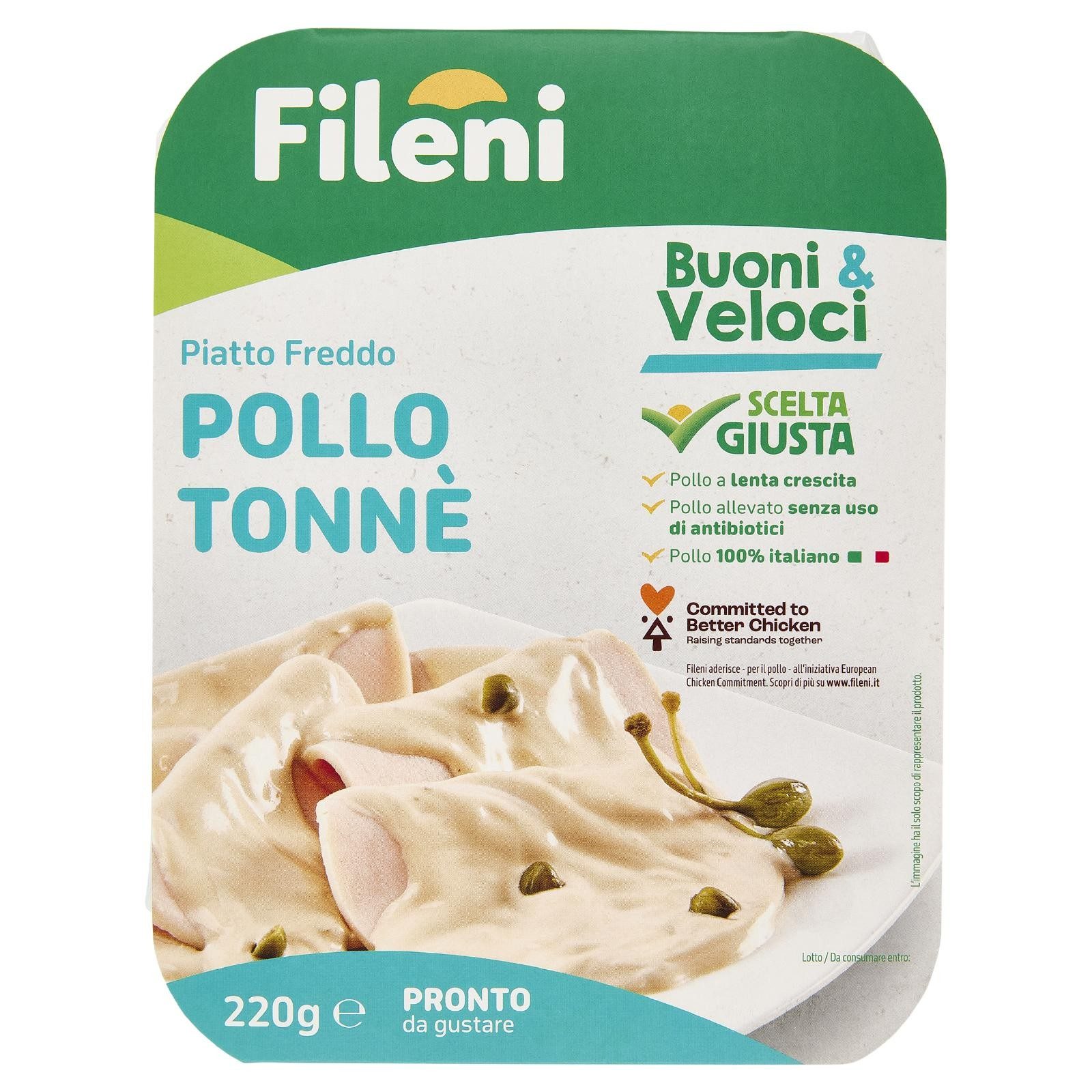 Buoni & Veloci Piatto Freddo Pollo Tonnè