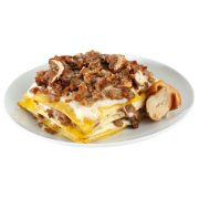 Lasagne con salsiccia
e porcini