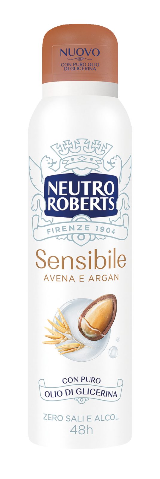 Deodorante spray Sensibile avena e argan