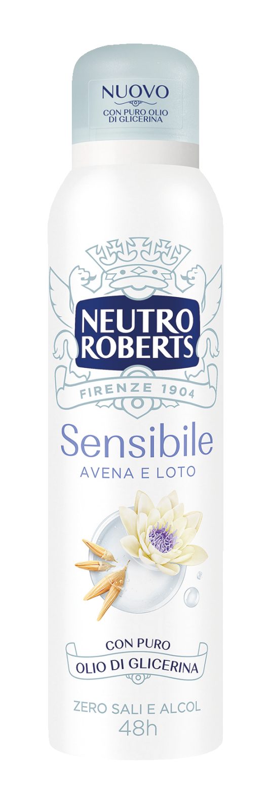 Deodorante spray Sensibile avena e loto