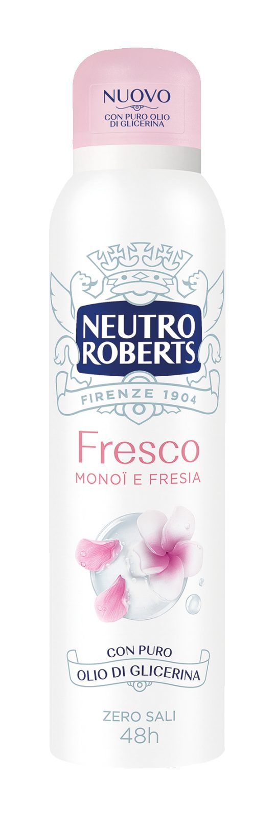 Deodorante spray Fresco monoï e fresia