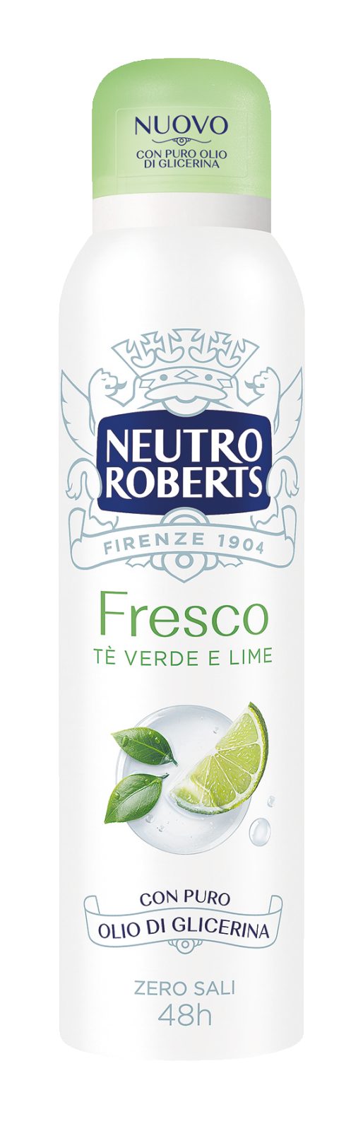 Deodorante spray Fresco tè verde e lime