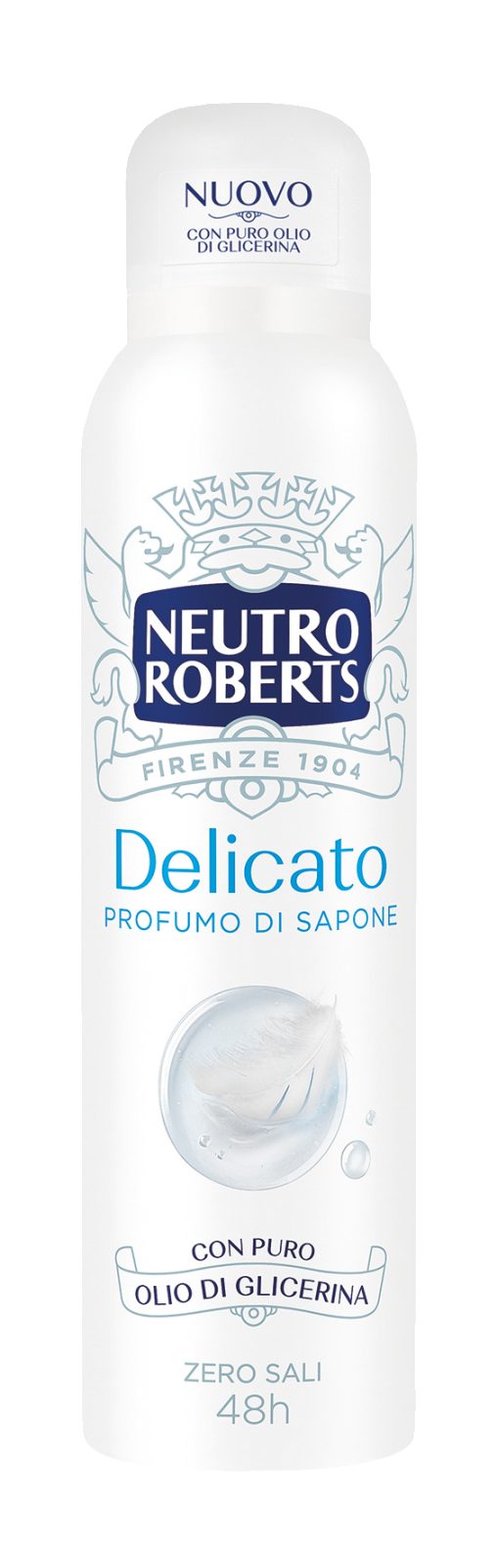 Deodorante spray Delicato profumo di sapone