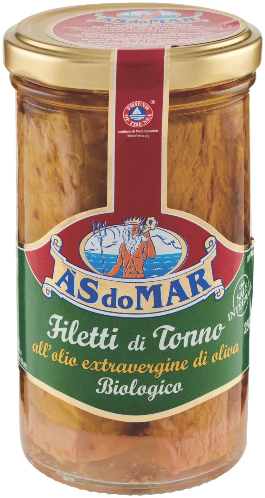 Filetti di Tonno all'olio extravergine di oliva Biologico