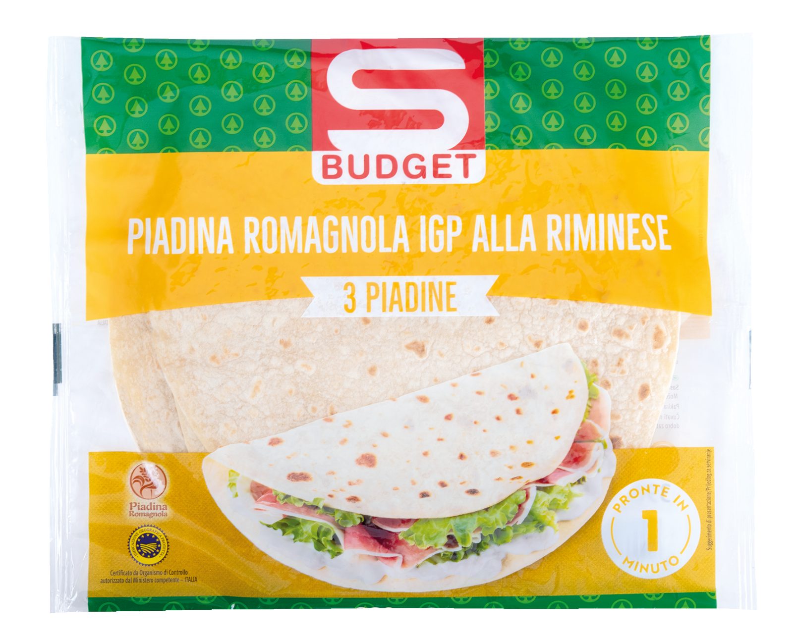 Piadine Romagnole IGP