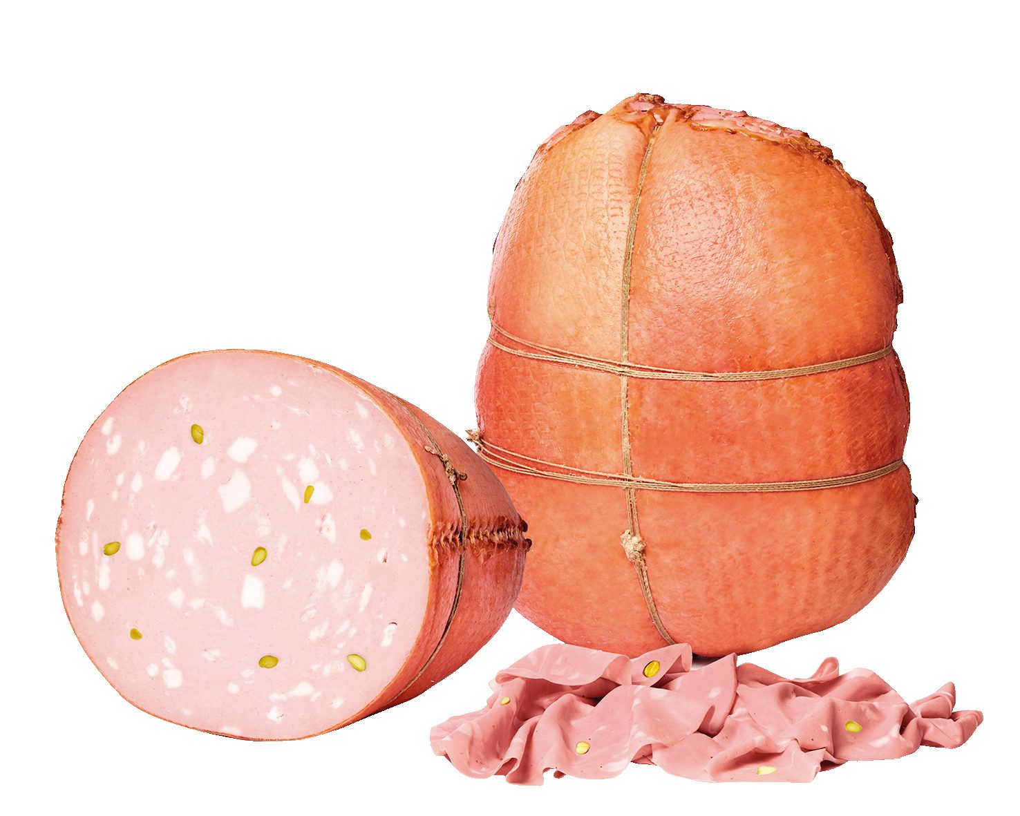 Mortadella con pistacchi