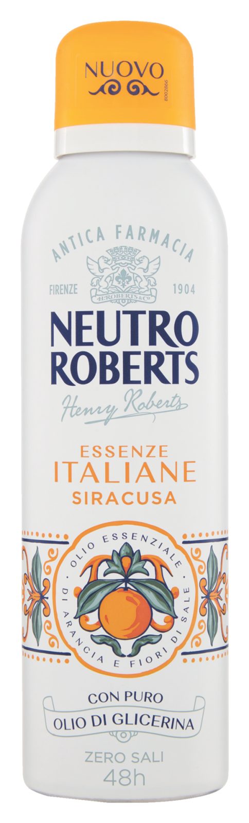 Deodorante spray
Essenze Italiane Siracusa