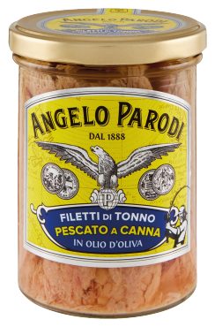 Filetti di tonno in olio di oliva - Angelo Parodi - 380 g