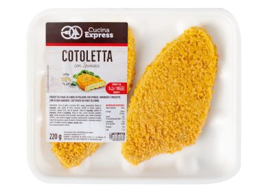 Cotoletta con spinaci  - Cucina Express - 220 g