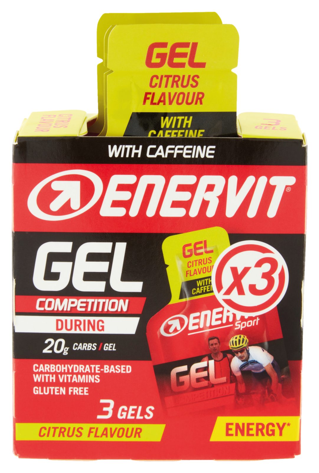 Gel Competition Citrus Flavour with Caffeine
