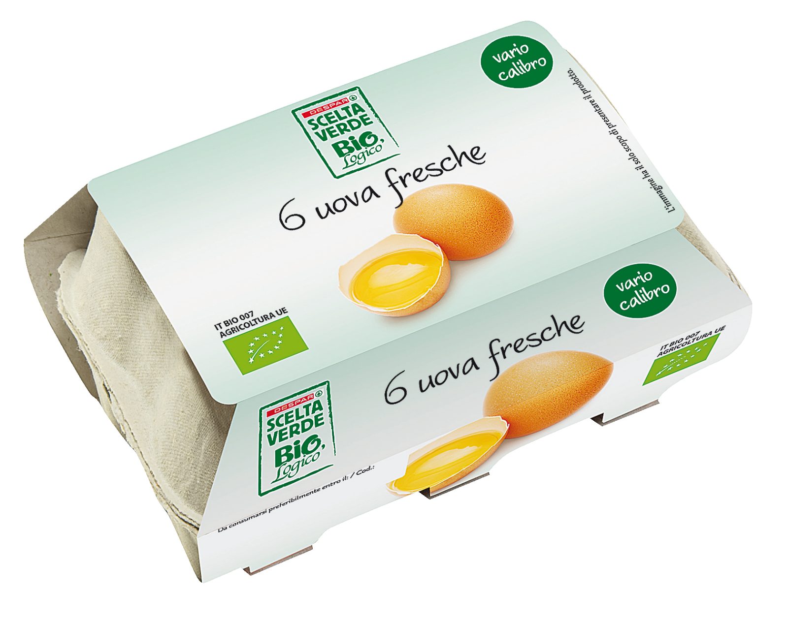 6 uova fresche