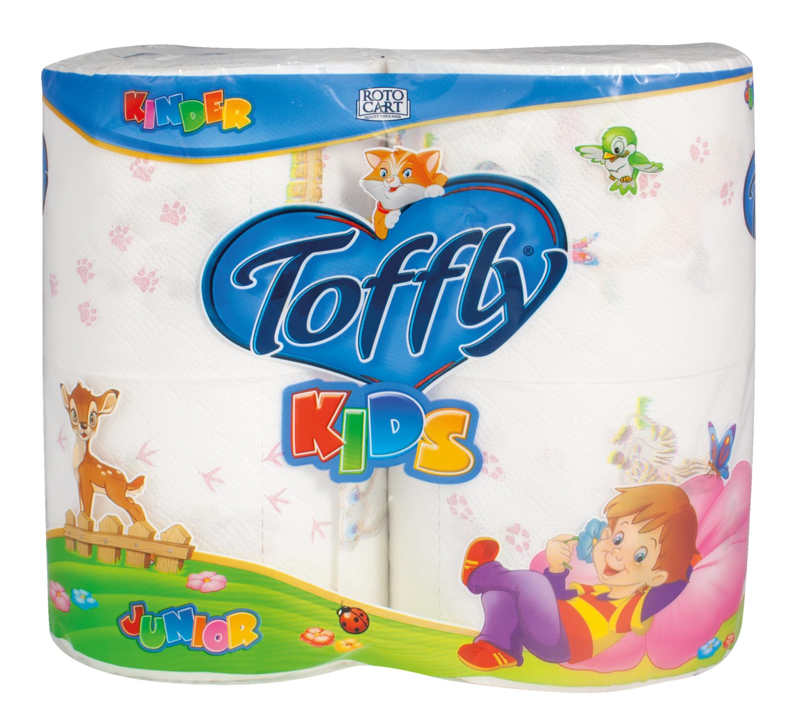 Carta igienica 
4 rotoli
