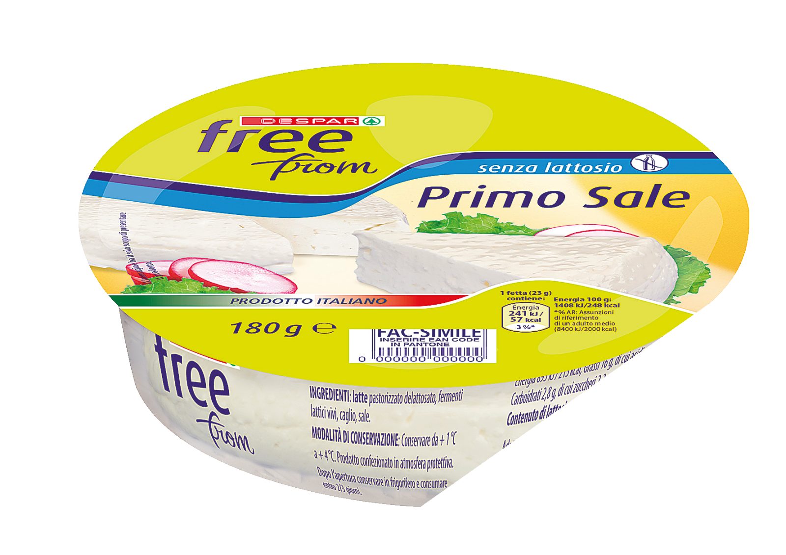 Frischkäse Primo Sale, laktosefrei
