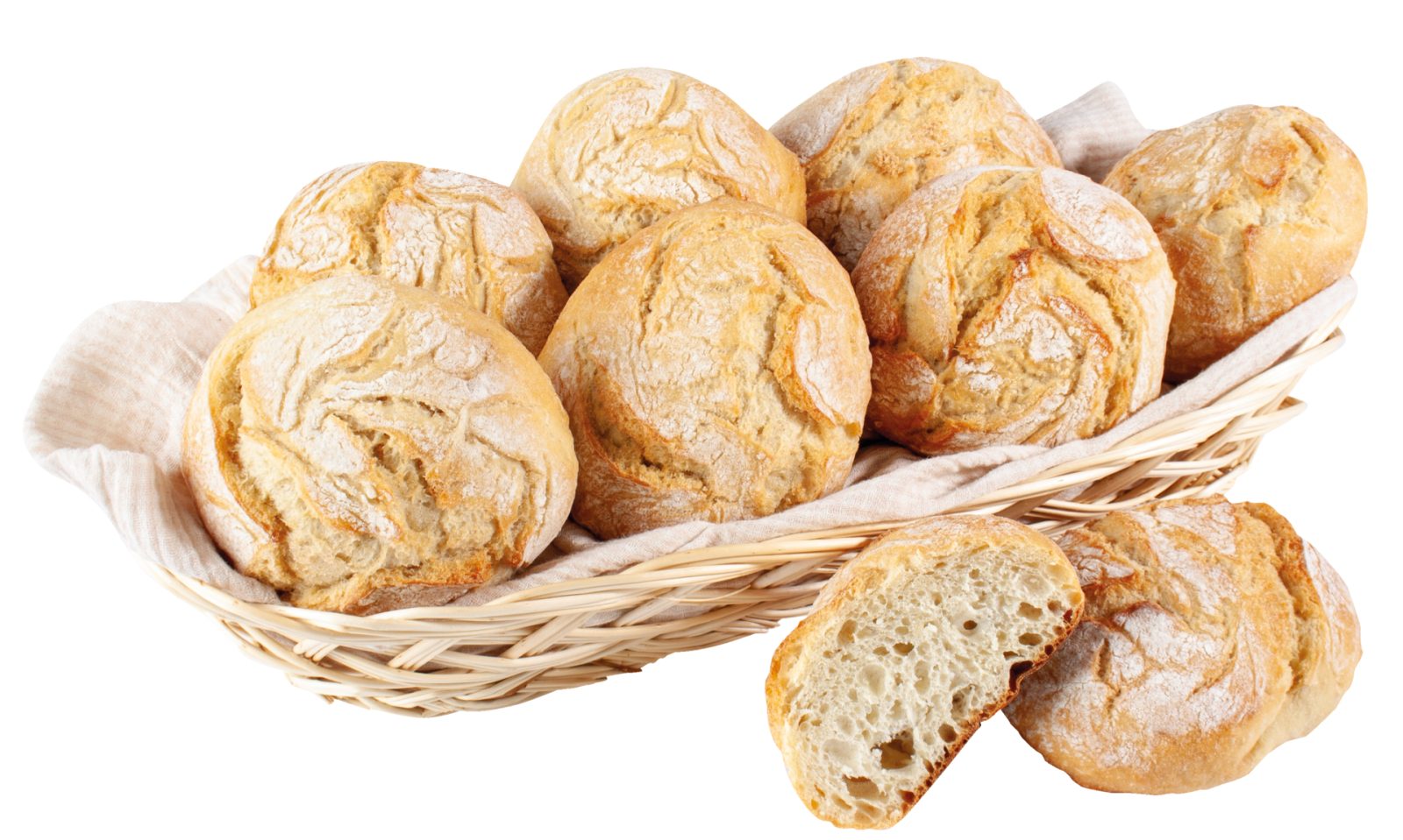 Weißbrot Pagnottella