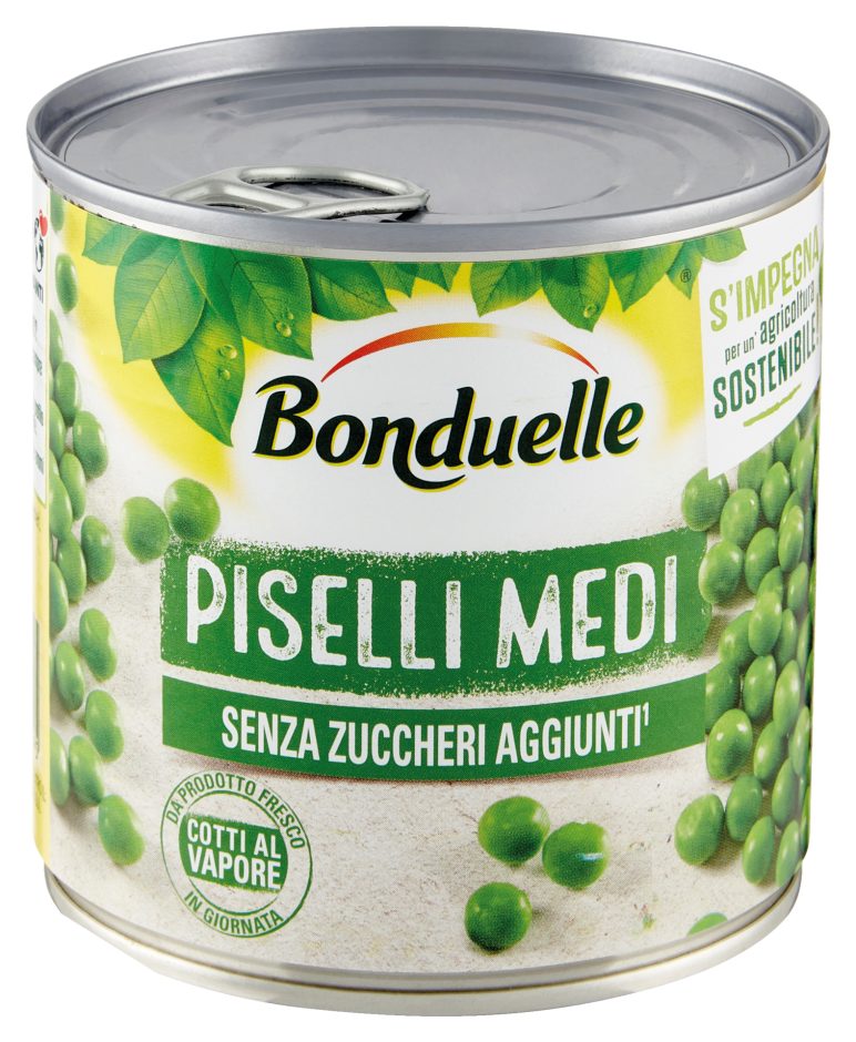 Piselli medi al vapore