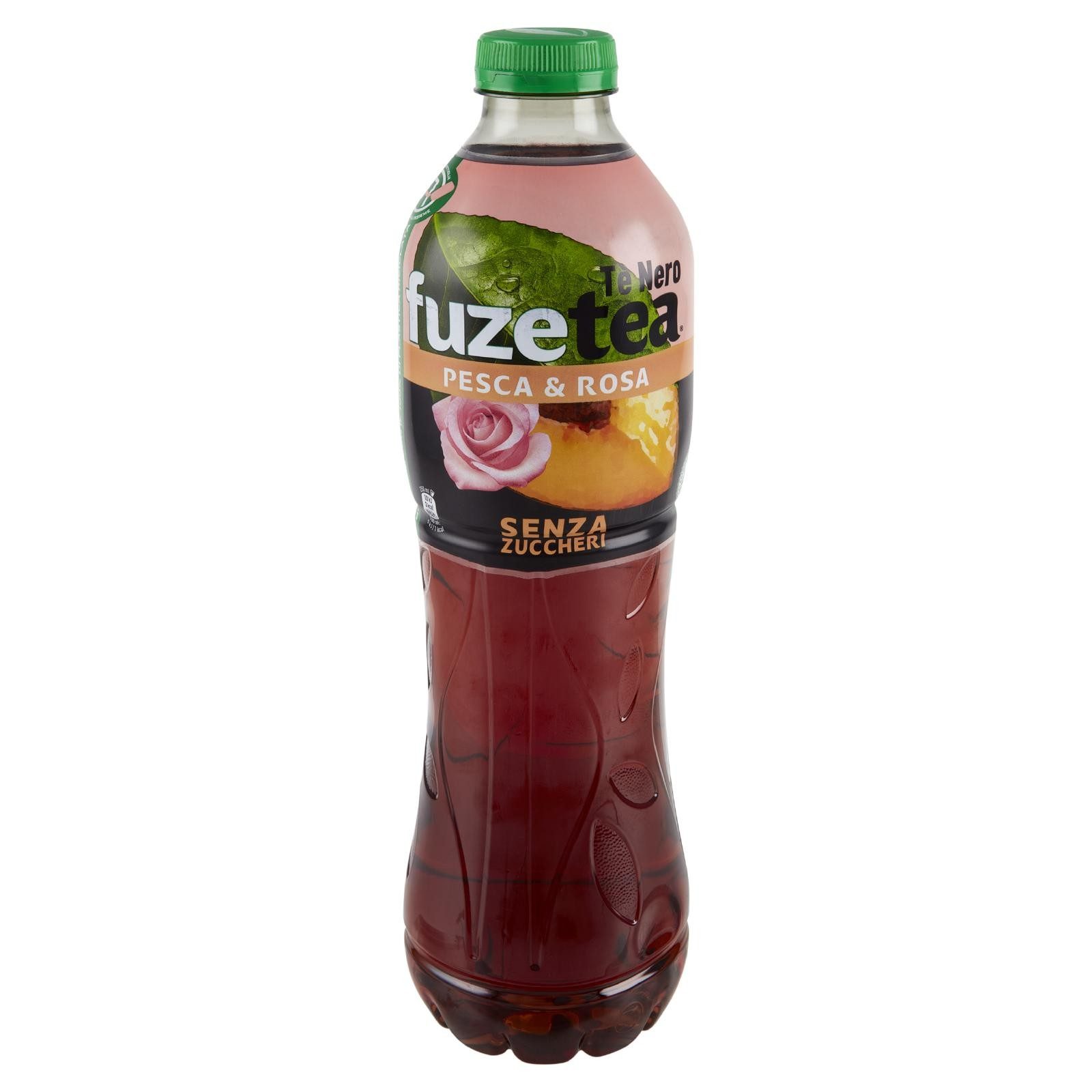 Tè Nero Pesca & Rosa senza zuccheri