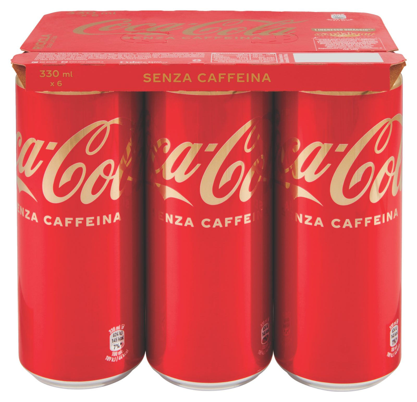 Coca-Cola ohne Koffein