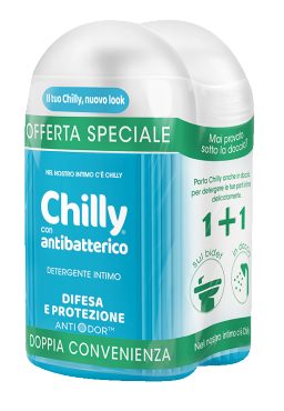 Detergente Intimo con Antibatterico - Chilly - 2 x 200 ml