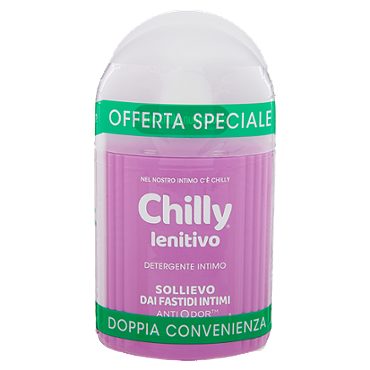 Detergente intimo lenitivo - Chilly - 2x200 ml