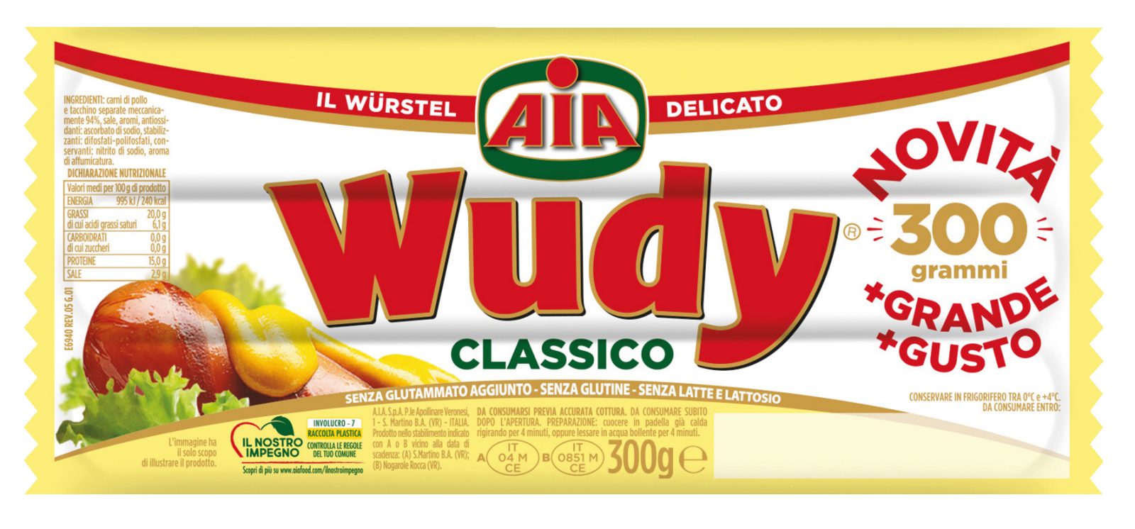 Wurstel Classico Wudy