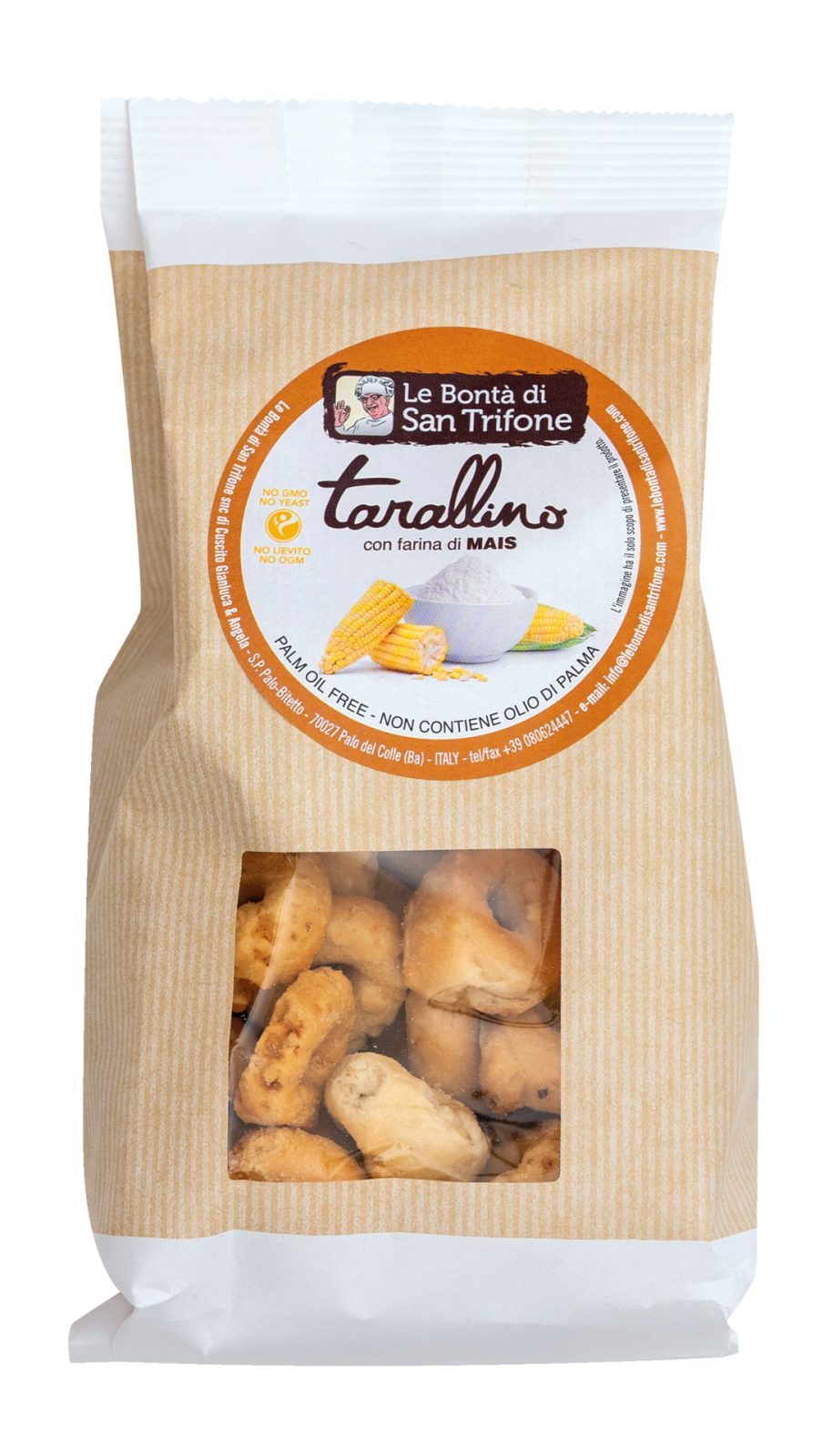 Tarallini con farina di mais