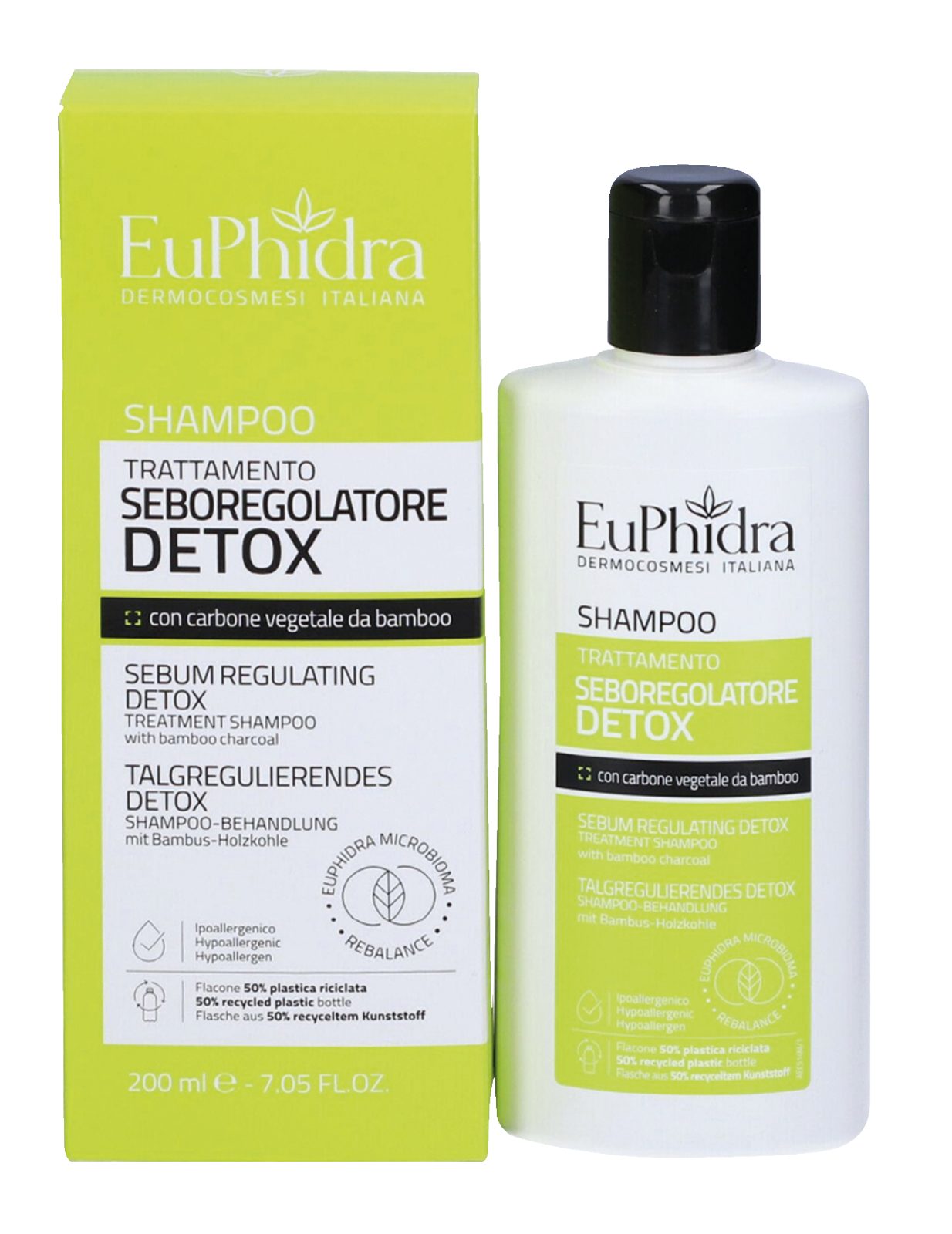 Shampoo trattamento Seboderegolatore Detox