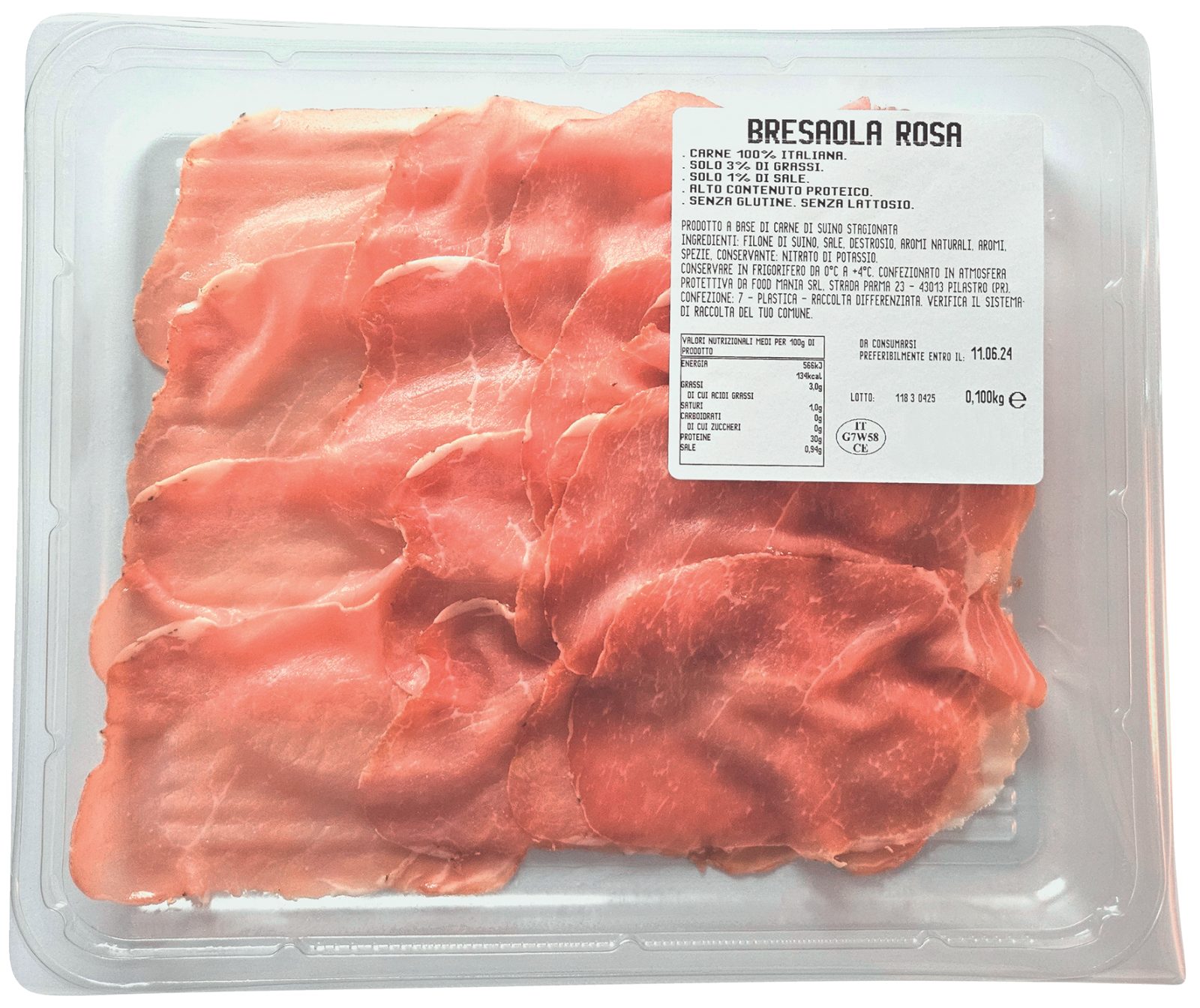Bresaola rosa di suino