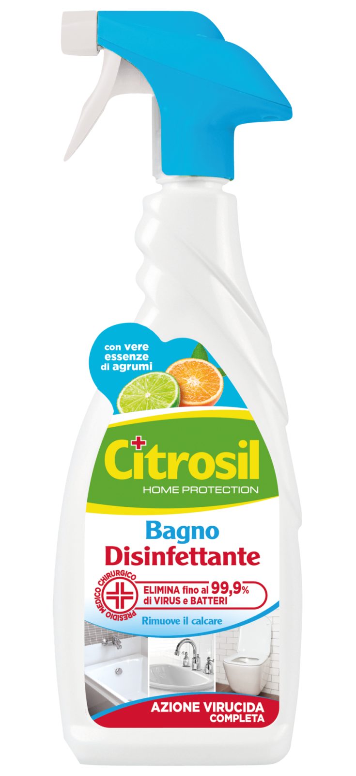 Disinfettante Bagno con vere essenze di agrumi