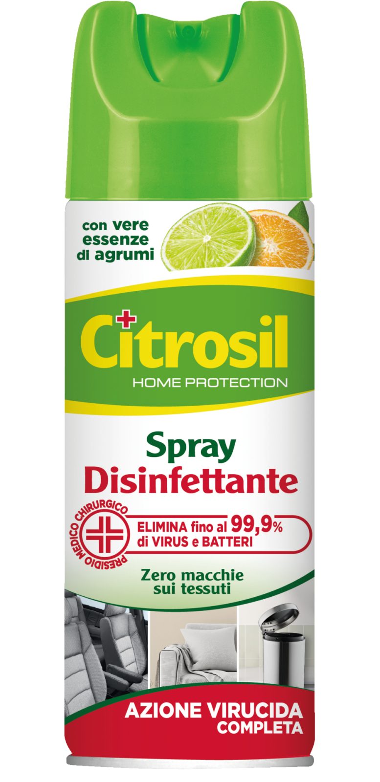 Spray Disinfettante con vere essenze di agrumi